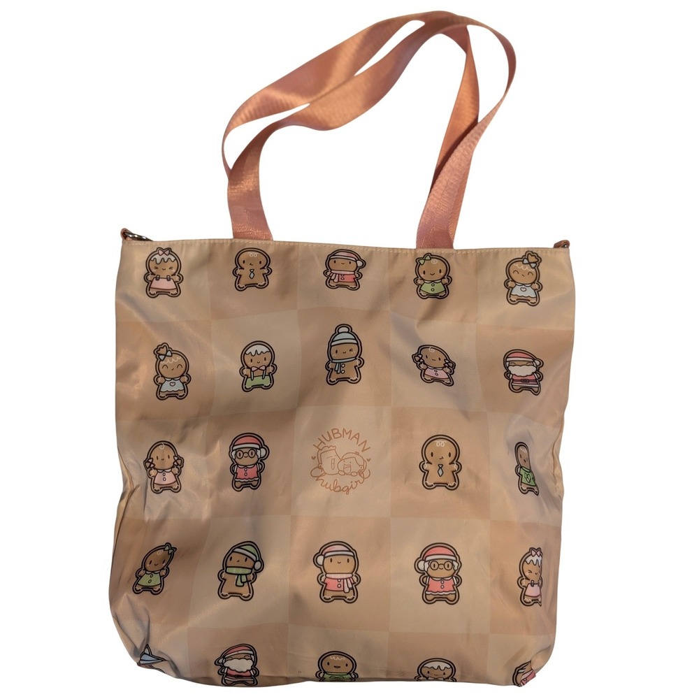Hubman & Chubgirl Gingerbread Holiday Tote Bag & Advent Calendar Items Opened